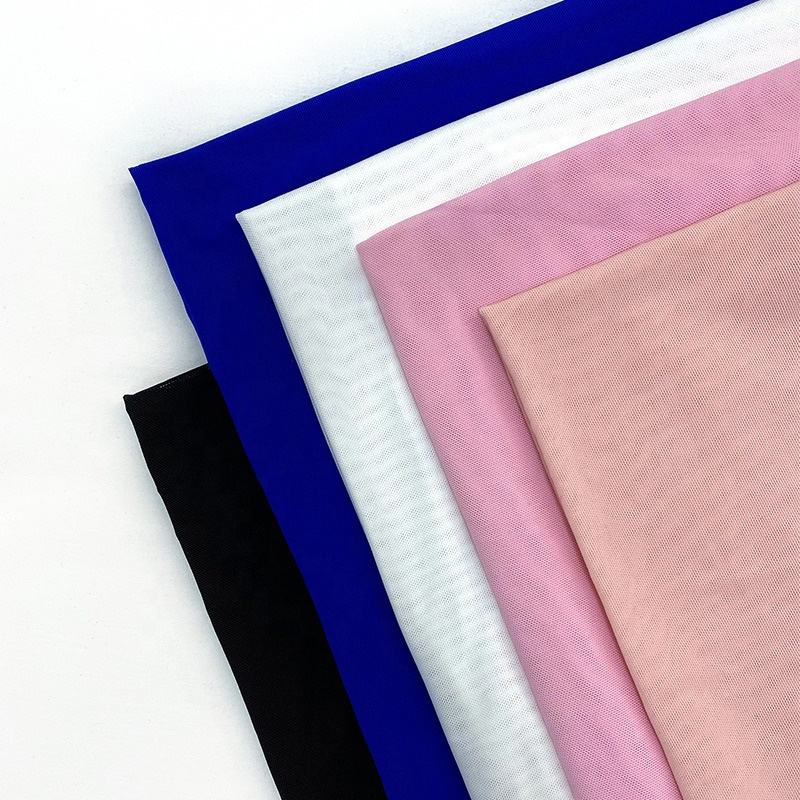 Delantex 90GSM Stretch Mesh Fabric 92 Polyamide 8 Elastane Nylon Spandex Fabric for Underwear Free Sample