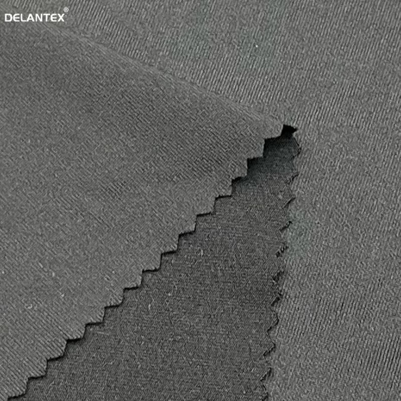 Delantex Hot Sale Manufacture Polyester Spandex Fabric 4 Way Stretch Fabric Suiting Activewear Yoga Stretch Knitted Fabric