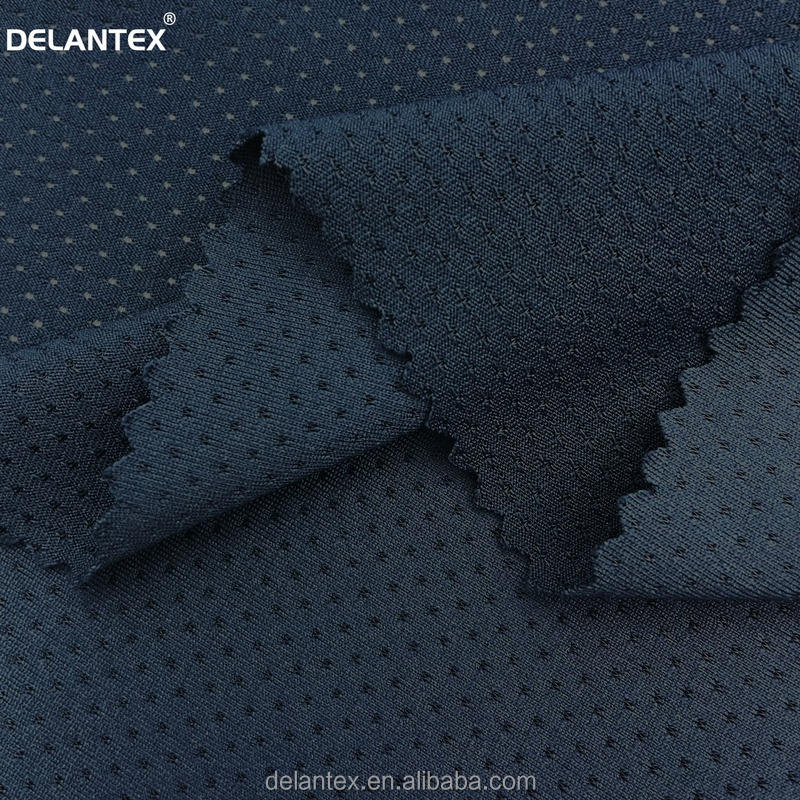 Delantex Breathable Mesh Fabric with a Silky and Comfortable Feel for T-shirts 150cm 155gsm