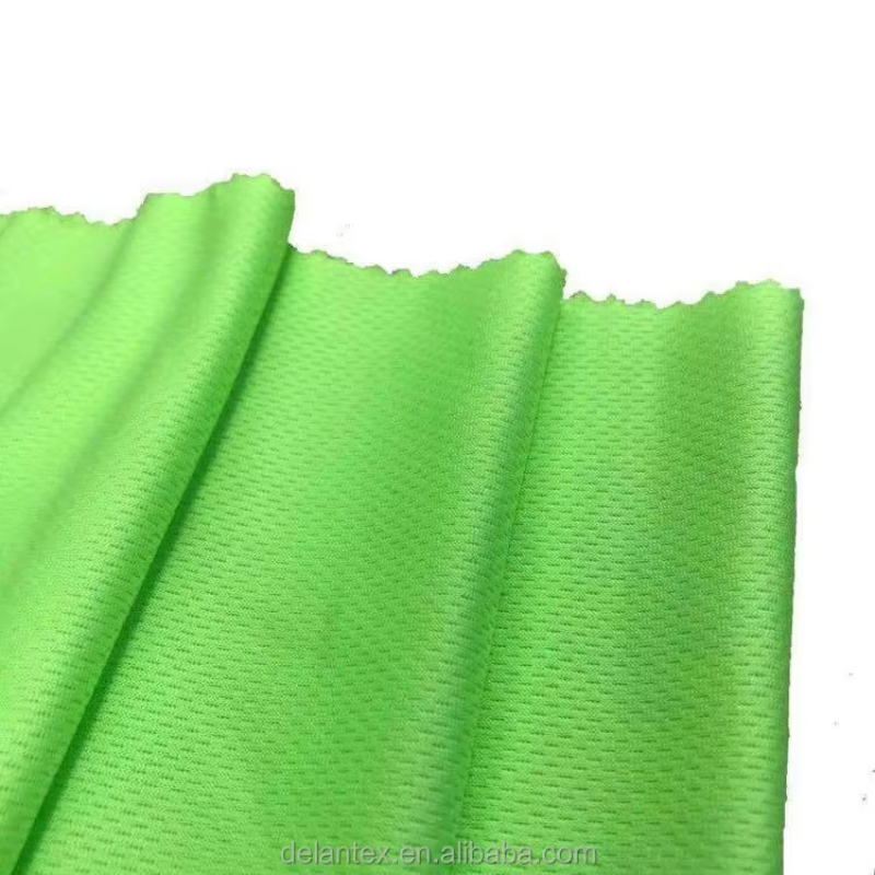 Delantex 100 Polyester Hight Quality Fa-Ke Mesh Brid Eye Fabric 160GSM 160cm