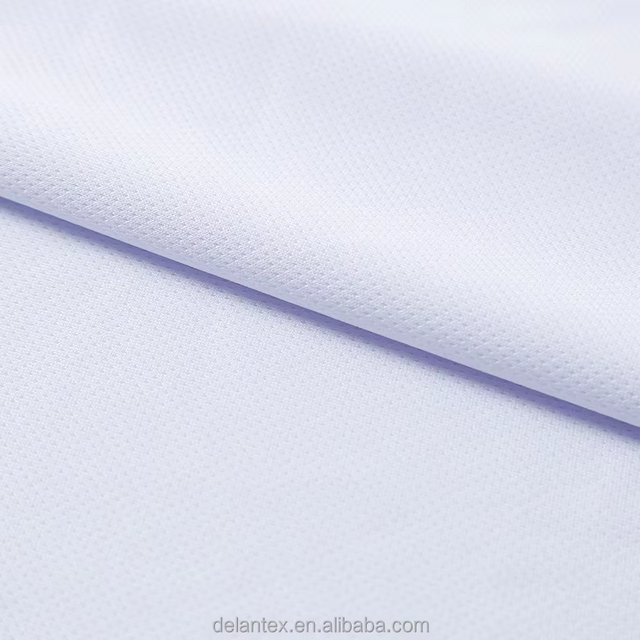 Delantex High-Quality 75D 72f Bird Eye Fabric with Anti-Yellow Properties