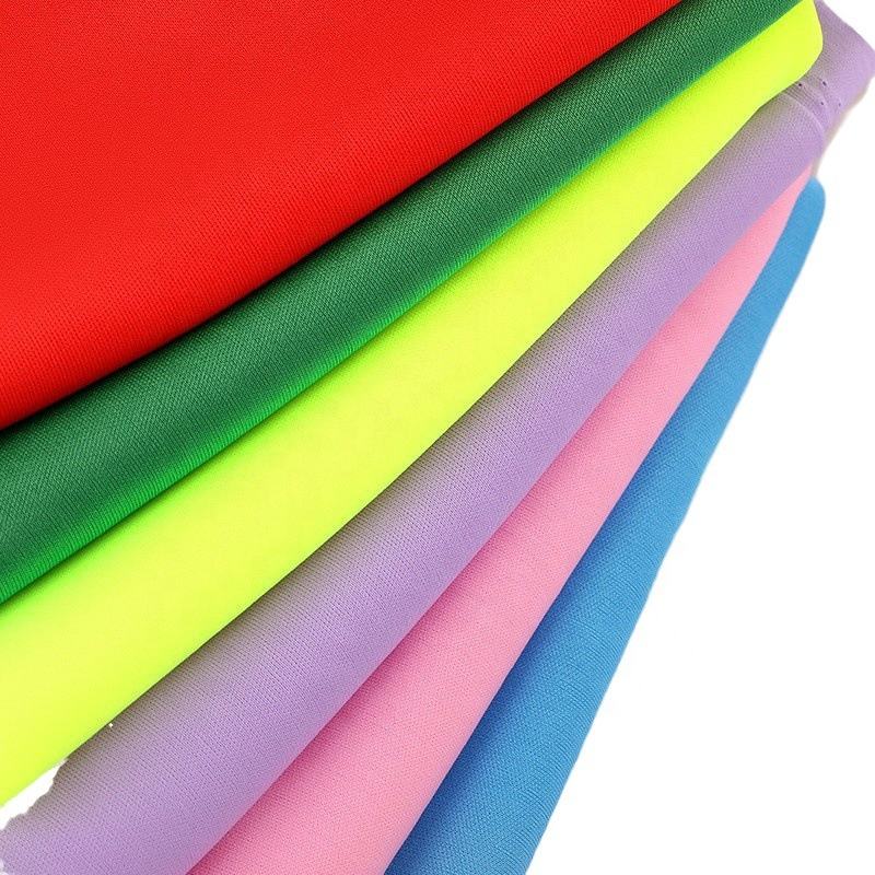 110GSM 100% Polyester 75D Interlock Fabric Soccer Sublimation Knit Fabric for Sportswear T-Shirt