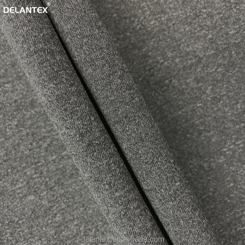 Delantex Shaoxing Winter Fabric DTY scuba Knitting Printed Fabric for Garment