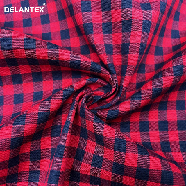 Delantex Textiles Fabric Manufacturer Supplier Wholesale Woven Cvc 98%cotton 2%spandex Work Wear Uniforms Fabric