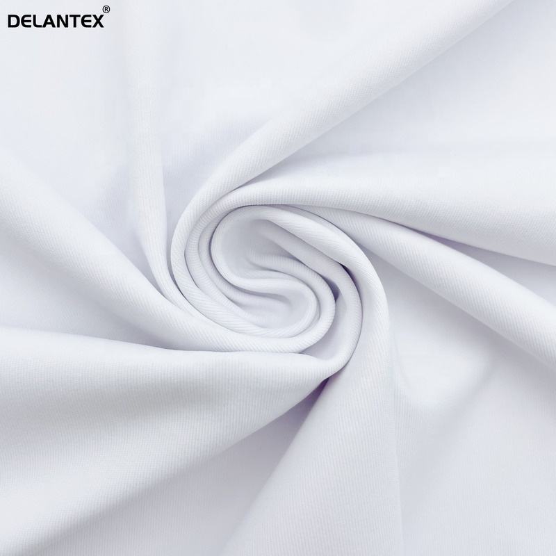 Delantex Polyester Textile Sports Leggings Polyester Spandex Interlock Fabric, 80-Polyester 20-Elastane Fabric