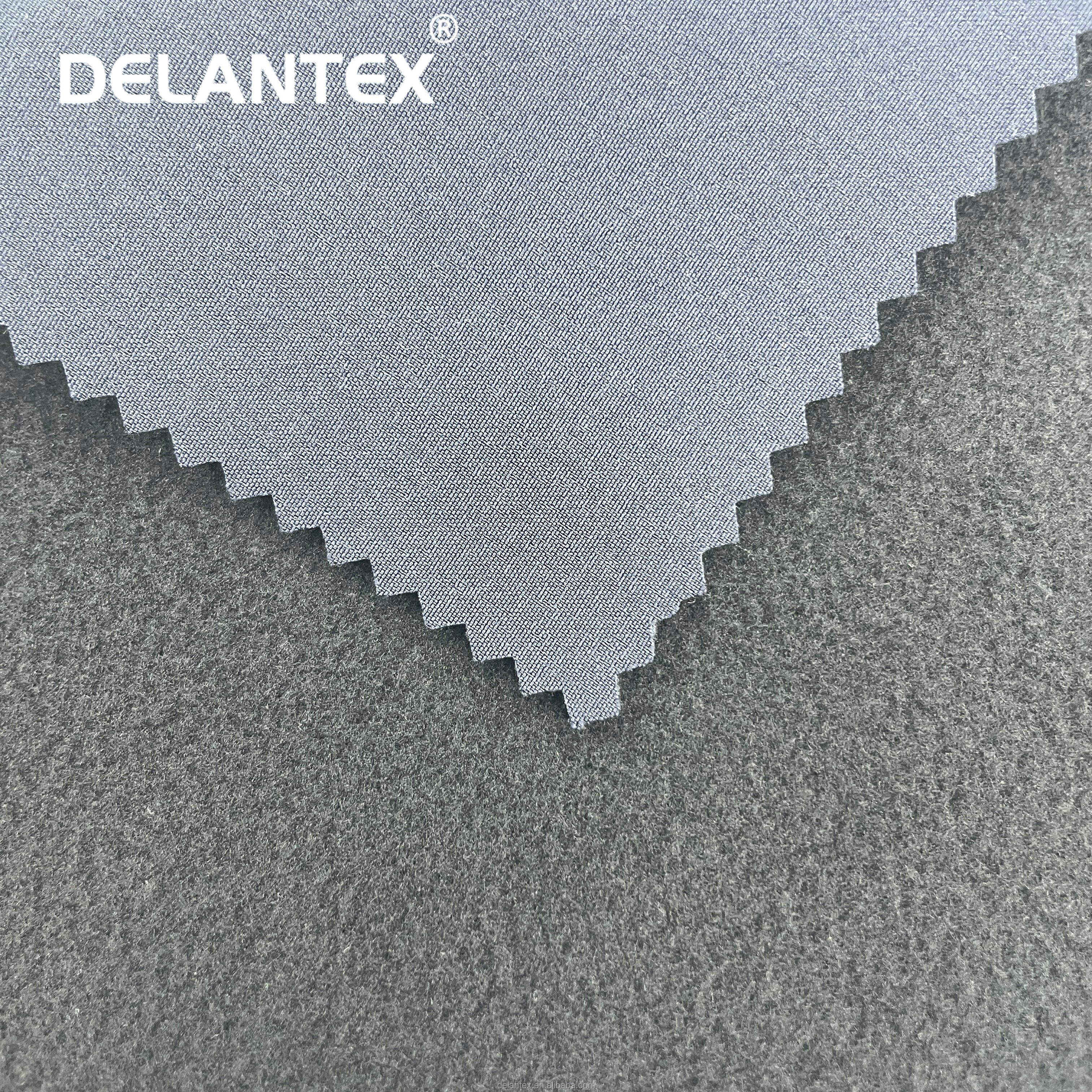 Delantex Breathable Waterproof Softshell Jacket Fabric 3 Layer for Sportswear Outdoor Jacket