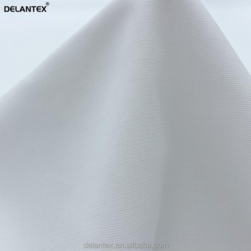 White Drape Poly Electric Conduction Moisture Wicking Fabric for Workwear