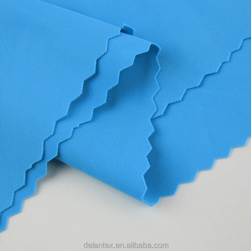 Delantex Lulu Stretch Fabric 76 Nylon 24 Spandex Fabric for Sports Yoga Material Free Sample