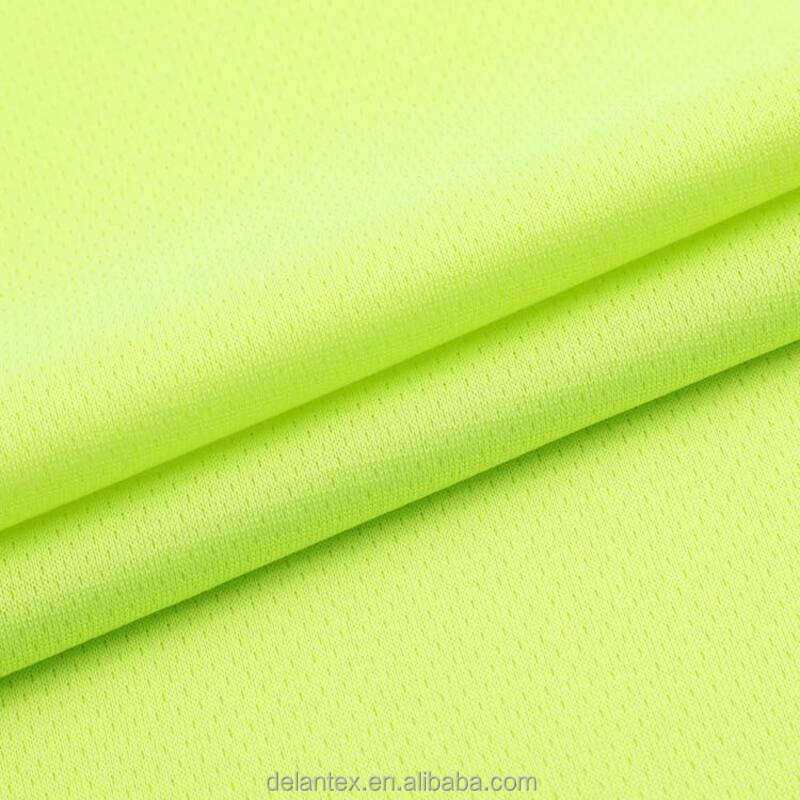 100% Polyester Bird Eye Microfiber T-Shirt Fabric