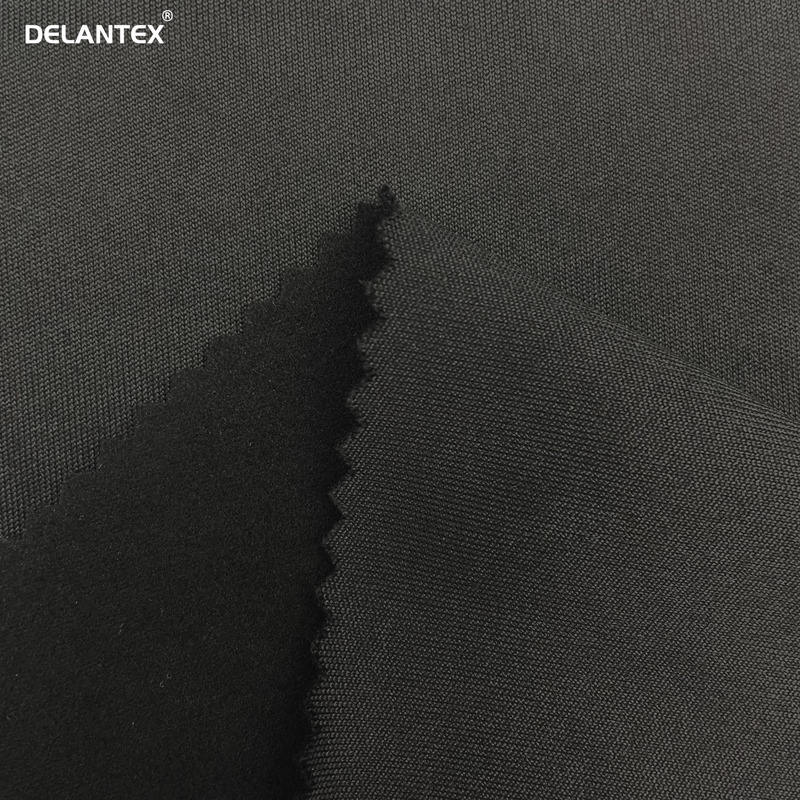 Delantex 4 Way Stretch Scuba Fabric One-Sided Brushed Fleece for Girls' Hoodie and Sportswear for Outdoor Lining and Garments