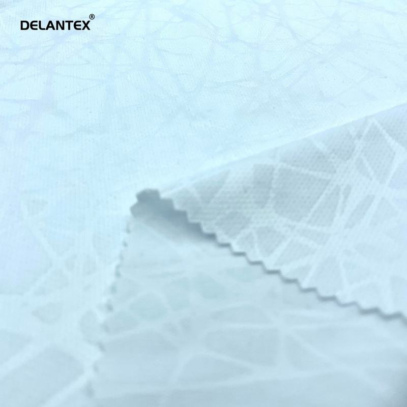 Delantex Wholesale Embossed Dot Mesh Fabric Dry Fit Sport Shirt Fabric Supplier Free Sample