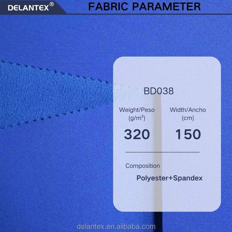 Delantex Soft Shell Fabric Waterproof for Outdoor Jacket 3 Layer