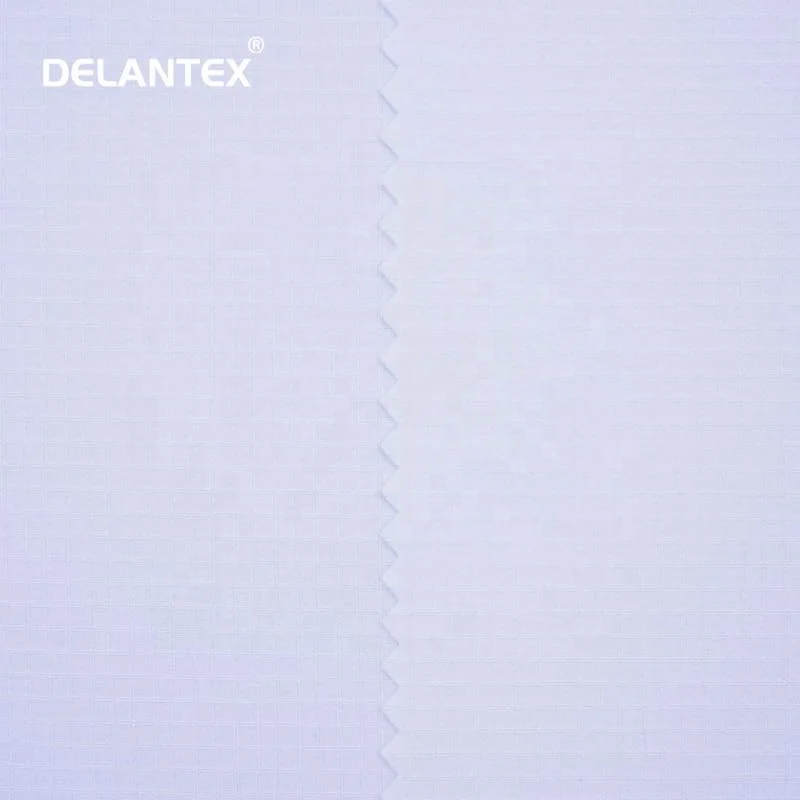 Jacquard Plaid Polyester Spandex 4 Way Stretch Fabric for Uniform Shirt Chef Uniform