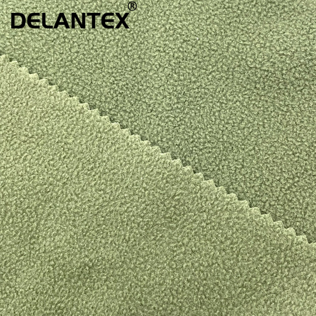 Delantex 260GSM 100%polyester Double Sided Polar Fleece Fabric Free Sample