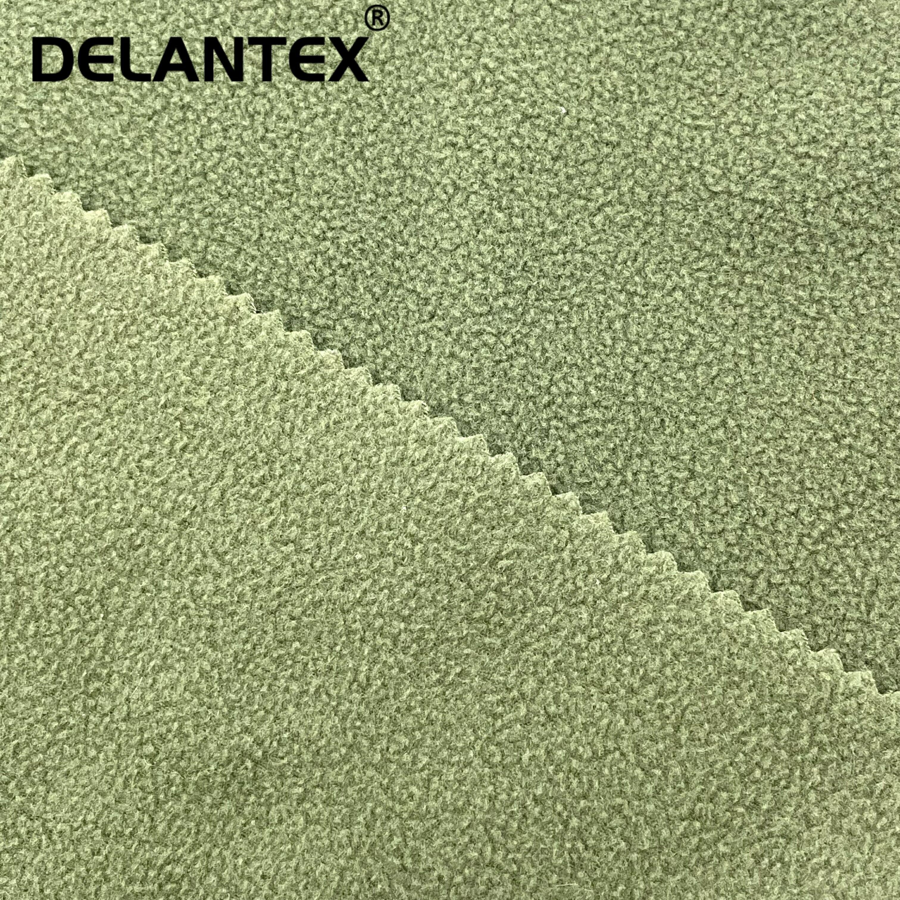 Delantex 260GSM 100%polyester Double Sided Polar Fleece Fabric Free Sample