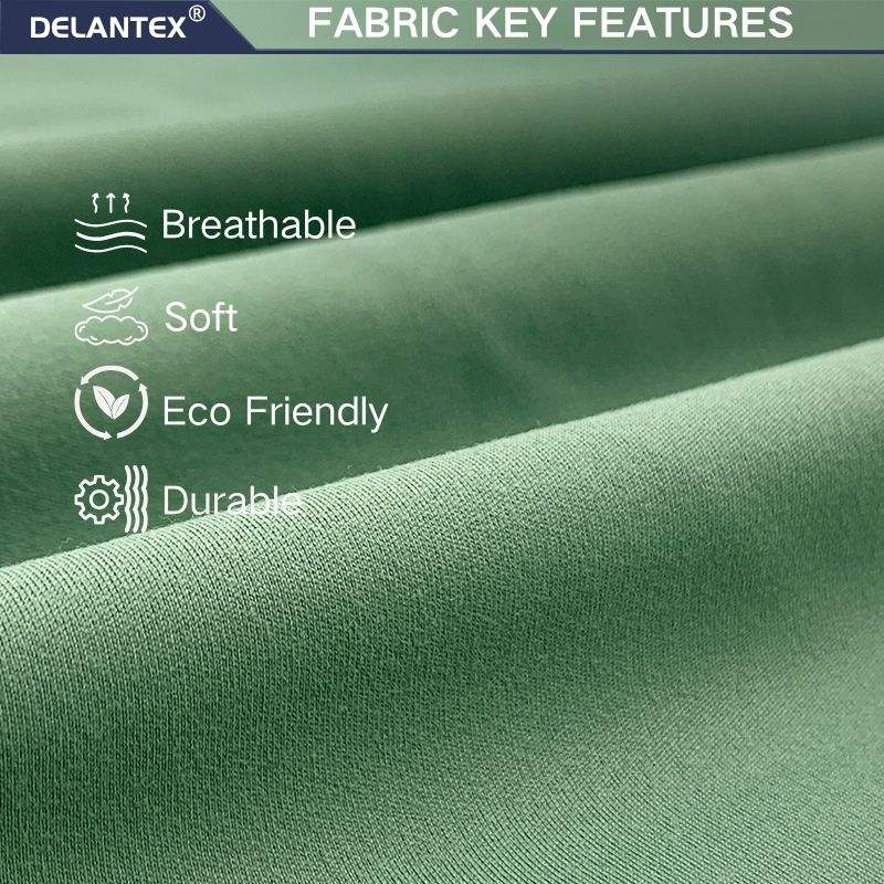 Delantex Custom 82% Polyester 18% Spandex Interlock Fabric for Sportswear, Free Sample Available