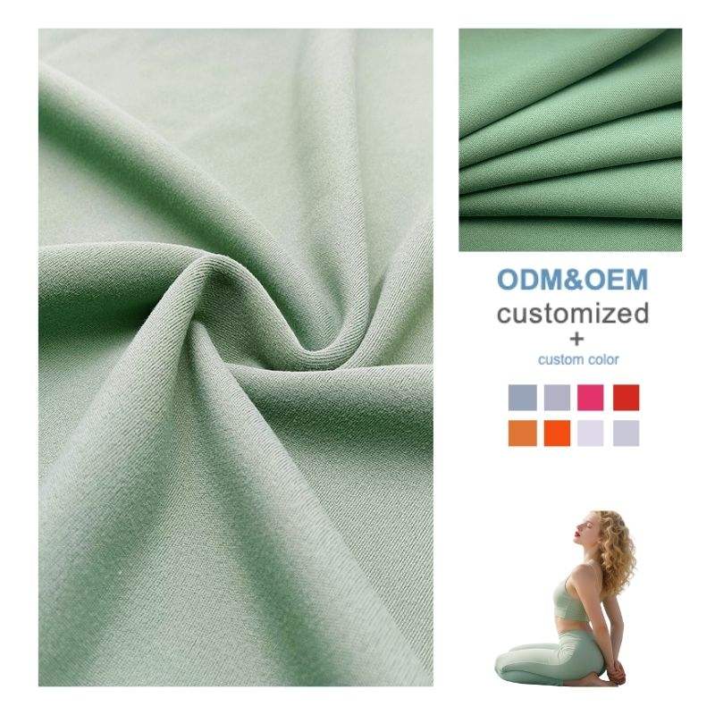 Delantex Custom 82% Polyester 18% Spandex Interlock Fabric for Sportswear, Free Sample Available