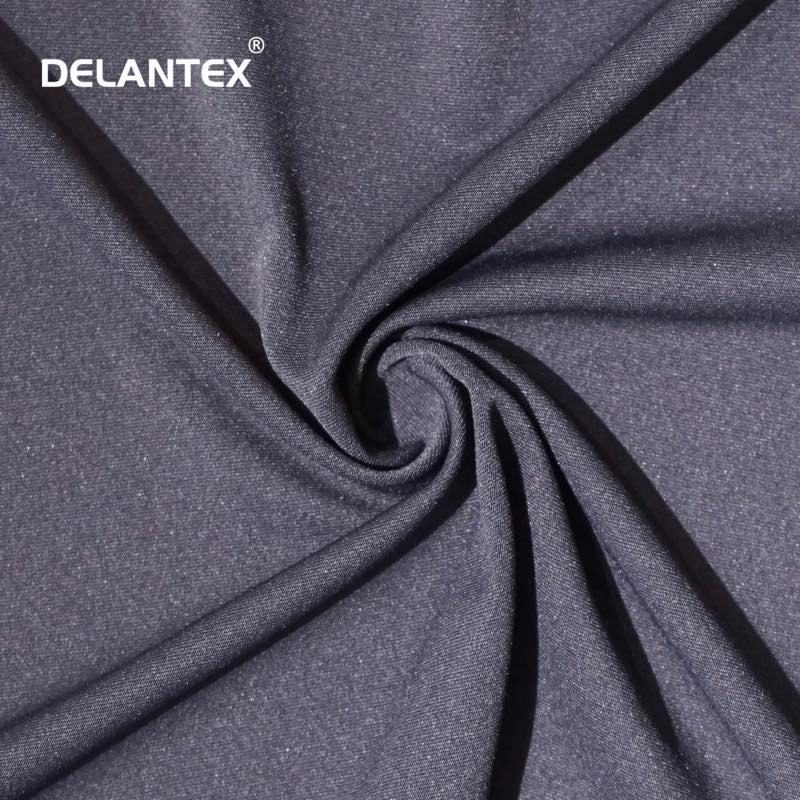 Delantex Sport Breathable 4-Way Stretch 10% Spandex 90% Polyester 260Gsm Knitted Single Jersey Plain Style-200gsm 180gsm
