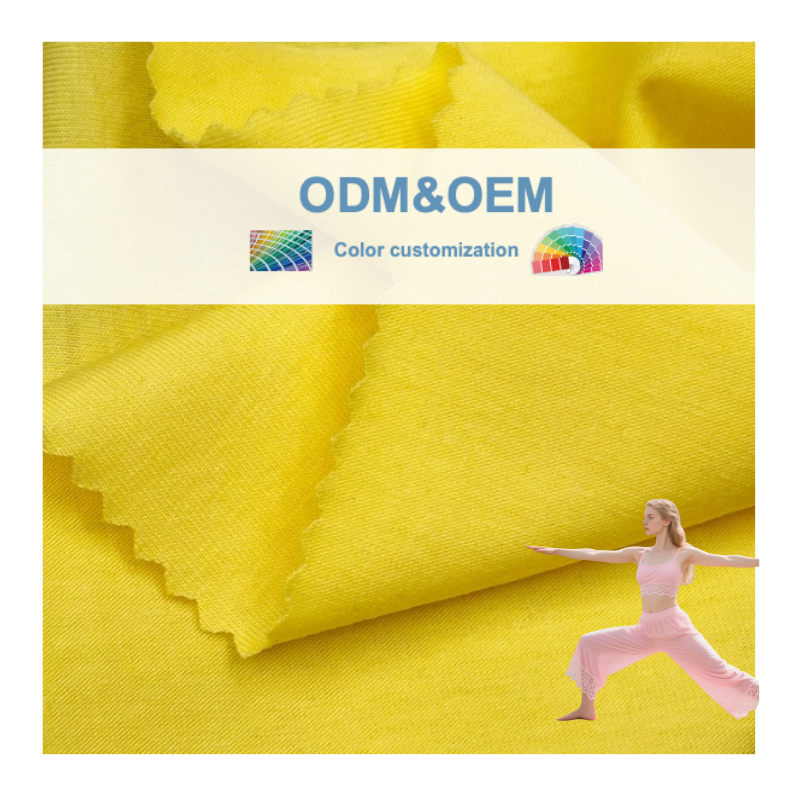 Delantex HOT SALE High Stretch Cross Dye Poly Spandex Functional Jersey Yoga Soft Touch Jersey Fabric