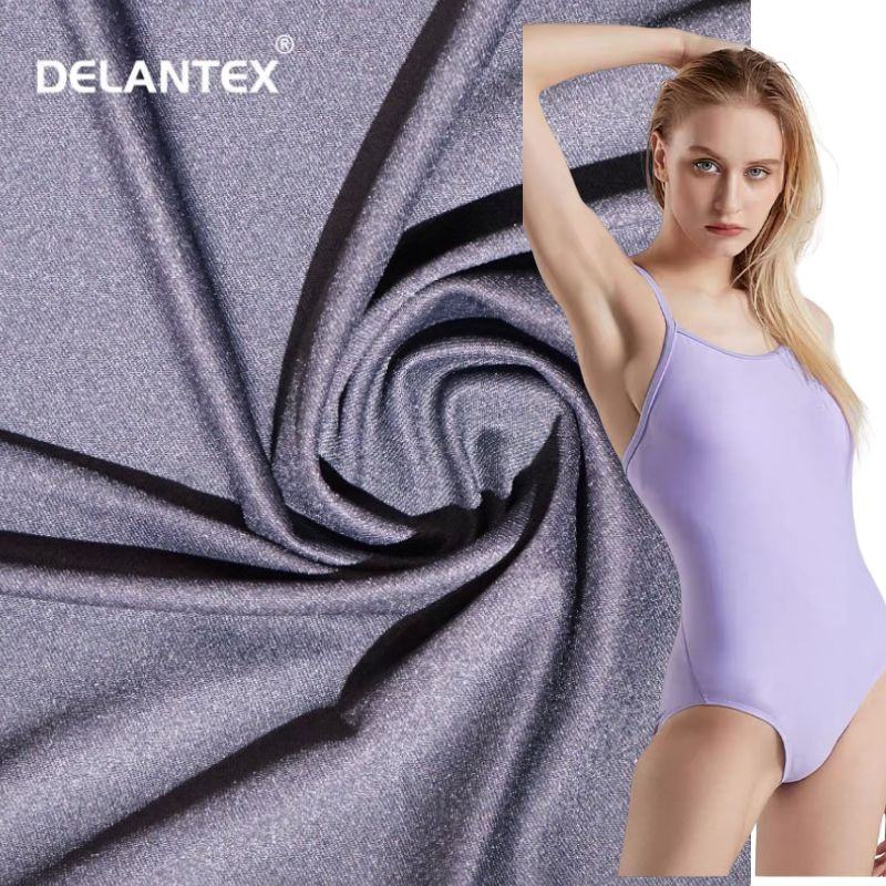 Delantex Nylon Spandex Elastane Fabric 4 Way Stretch Fabric 235GSM for Yoga-Set Sportswear Material Free Sample