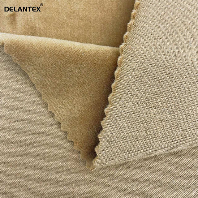 Delantex Elastic Super Soft Tricot Velvet Fabric for Blanket,sofa Cover and Garment Free Sample