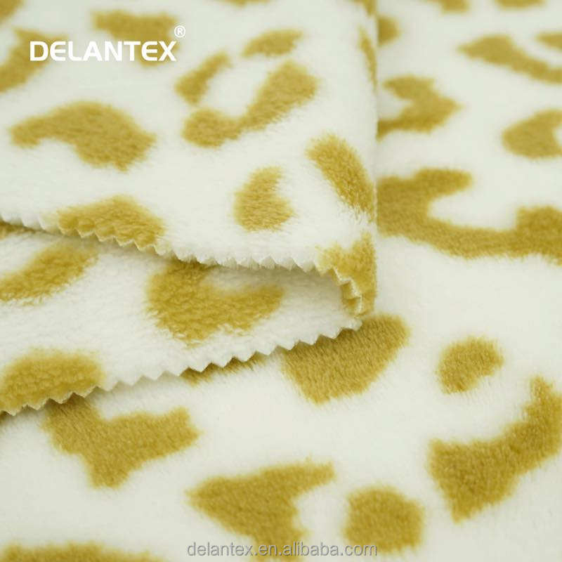 High Quality 100% Polyester Coral Fleece Fabric Super Soft Printed for Home Textile Garments Eco-Friendly Warp Knitted for Girls