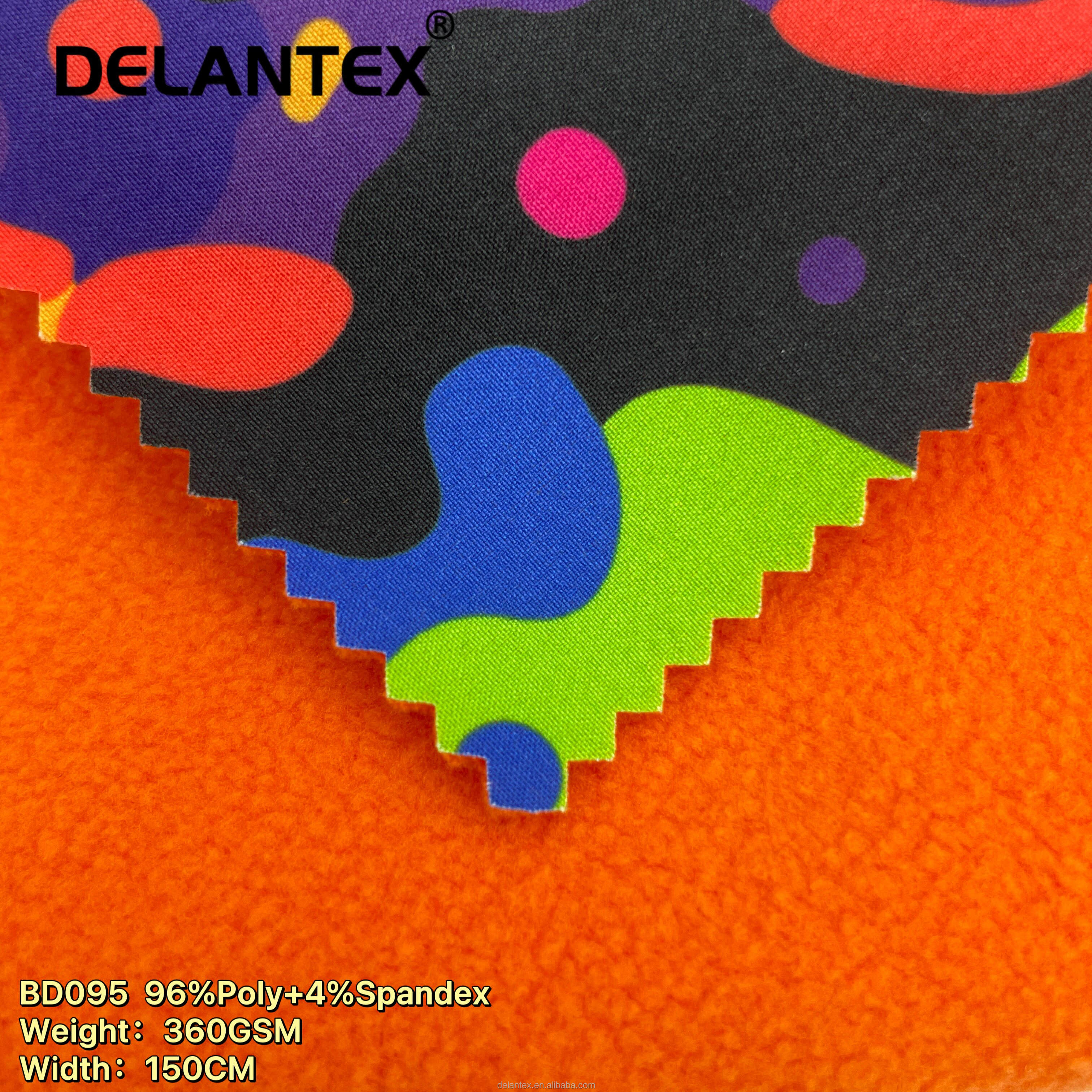 Delantex Softshell Fabric Children Print Digital Printing Fabric Factory Direct 4 Way Stretchable Softshell 20000