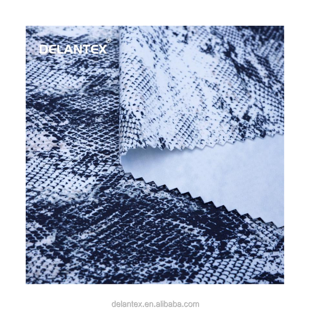 Custom 4 Way Stretch Breathable Quick-Dry Poly Elastane Fabric Plain Style for Sport & Swimwear