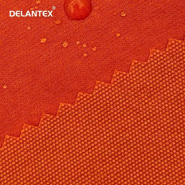 Delantex 88% Nylon 12%Spandex 160d Nylon Pearl DOT 4-Way-Spandex-Fabric for Pants, Suits