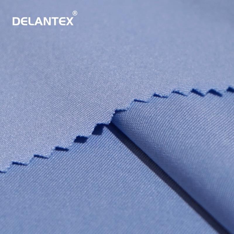 Delantex 190 GSM 150 cm 2-Way Stretch Knit Fabric Soft Polyester Spandex for Lining Outdoor Use Underwear