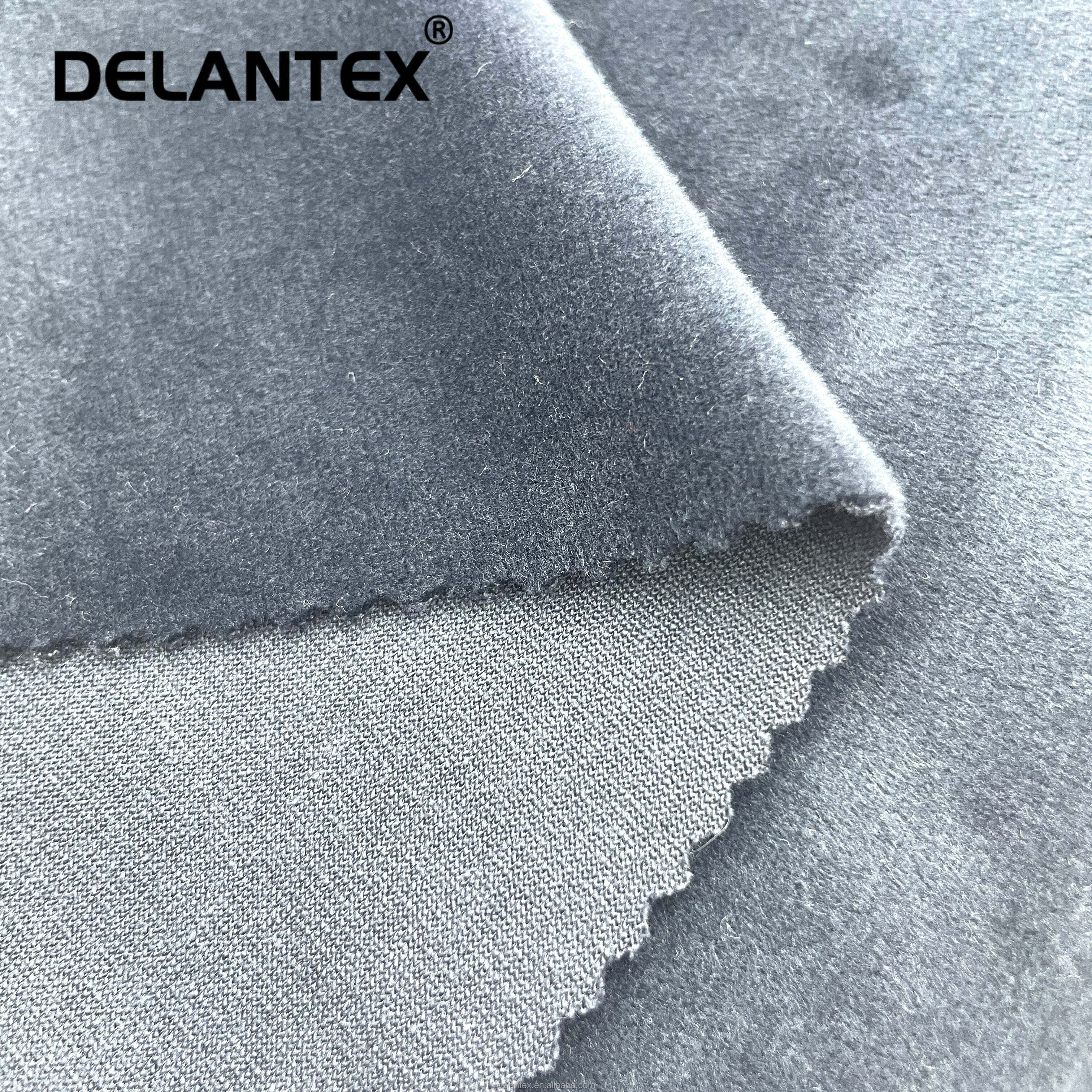 Delantex China Wholesale Super Soft High Quality Velvet Fabric for Garment