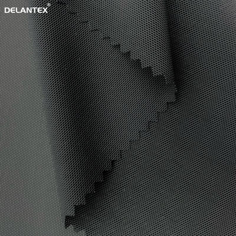 Delantex 85% Nylon 15% Spandex Solid Elastic Power Mesh Net Fabric for Lining