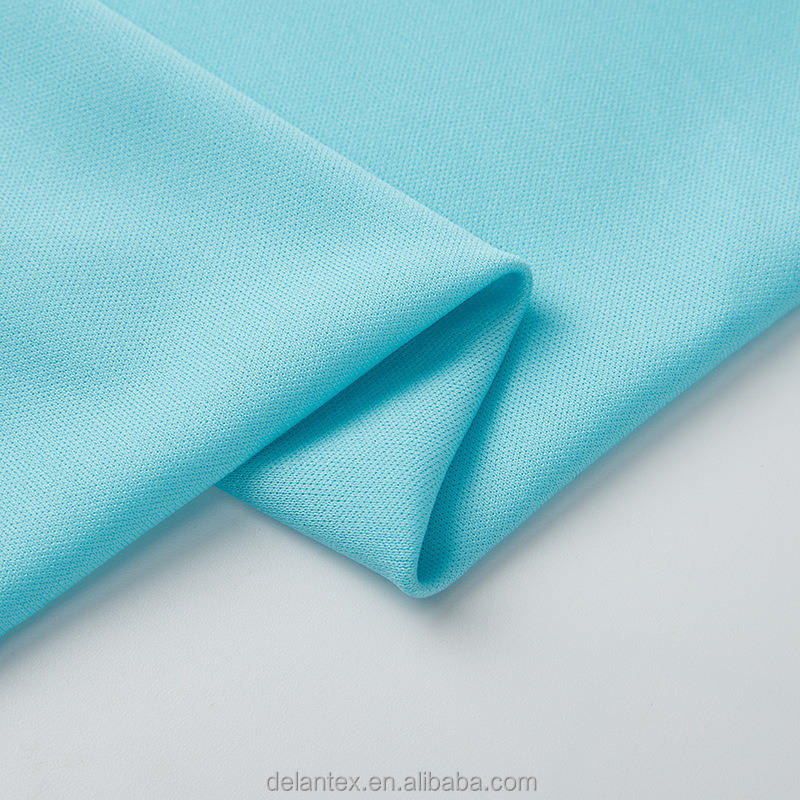 Summer Soccer Shirts Clothing Quick Dry Polyester Interlock Jersey Fabric