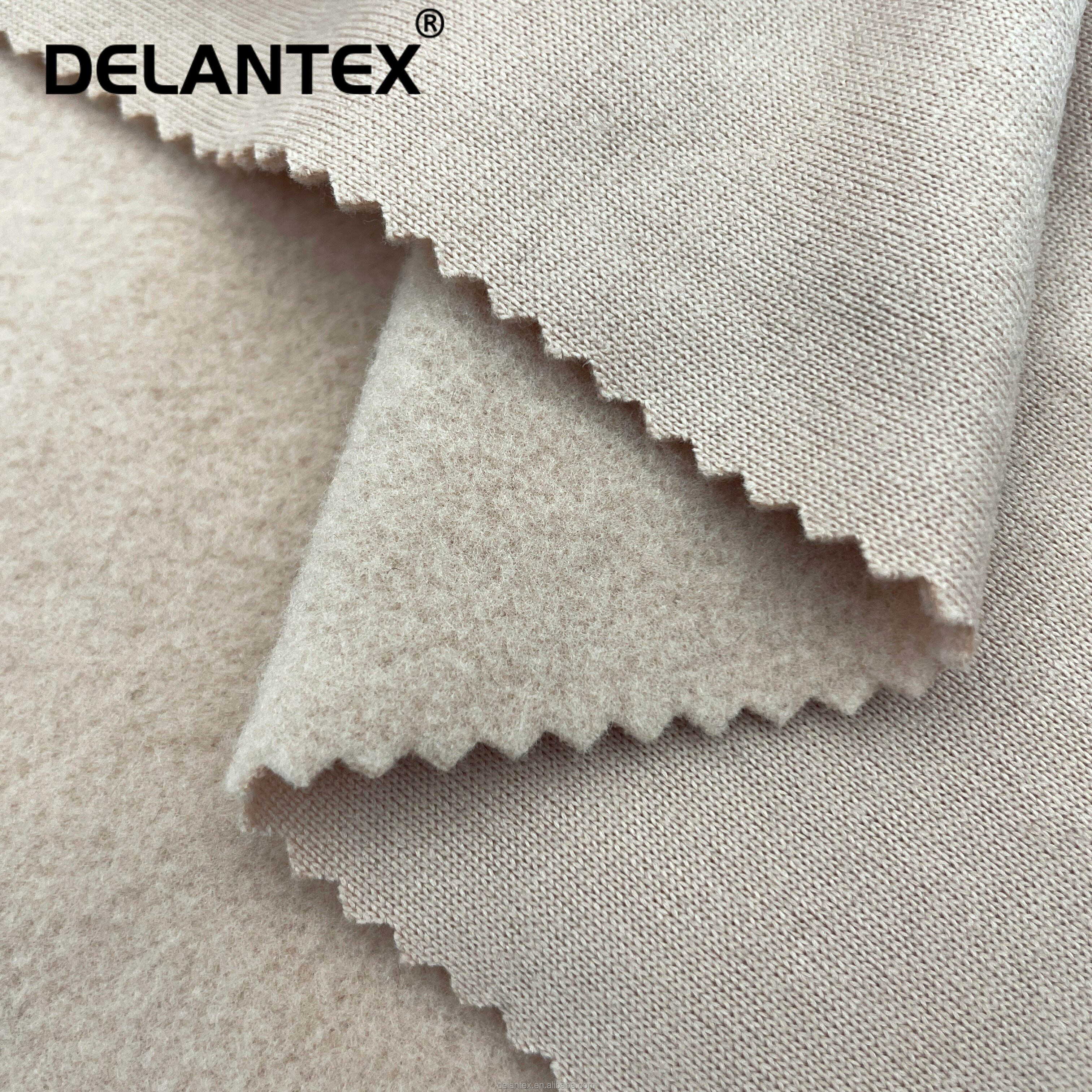 100% Polyester 150D/144F Anti Pilling Knit Stretch Polar Fleece Fabric for Hoodie