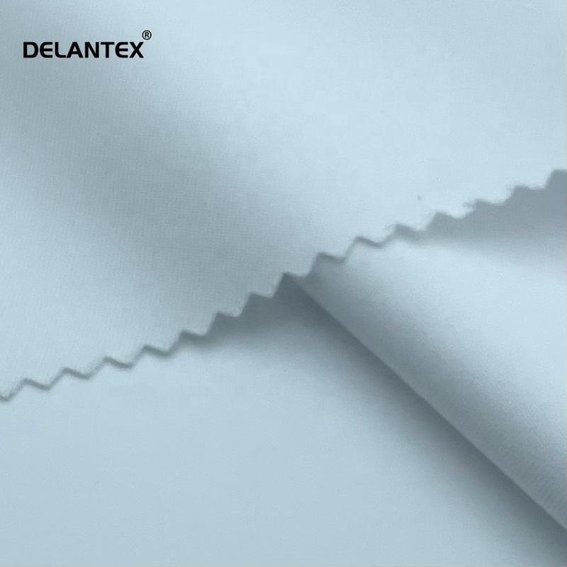 Delantex Medium Weight Woven 100% Polyester 4-Way-Stretch Scrubs Fabric for Gents Trouser