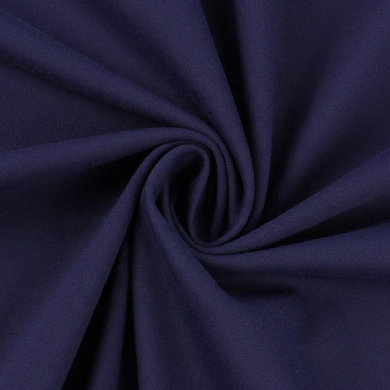 Knitted DTY Single Brush Print Stock Fabric for Garment