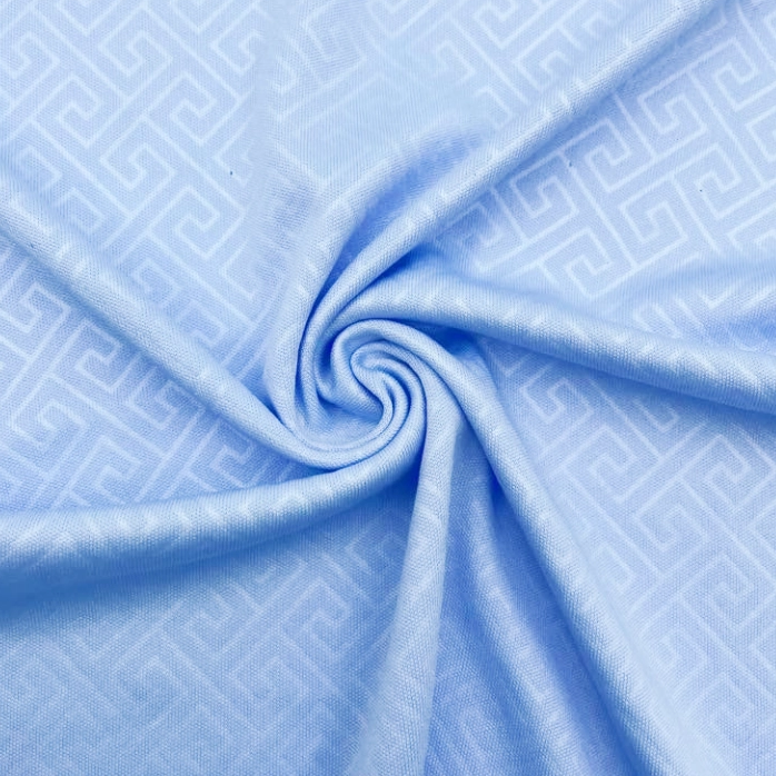 Delantex Stretchy dry fit Double faced Poly Microfiber Polyester Interlock Knit Fabric 