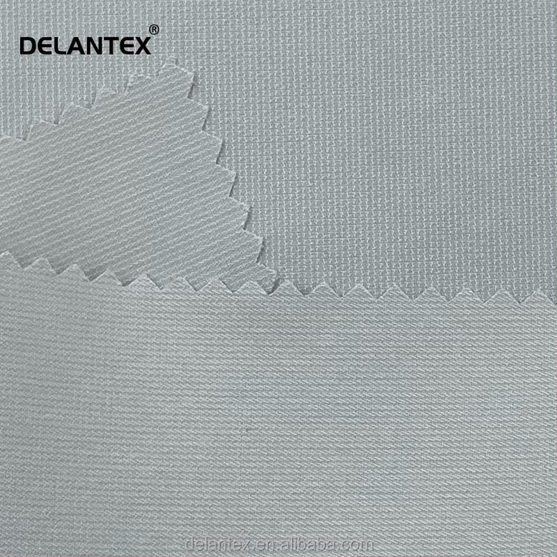 Delantex 96% Polyester 4%Spandex Permanent Net Temperature Perspiration Weft Stretch Fabric