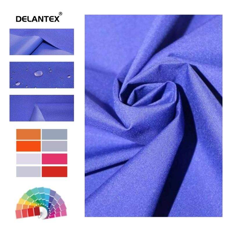 Delantex Wholesale 100%Polyester Softshell Waterproof Breathable Bonded Fabric Laminated TPU Film