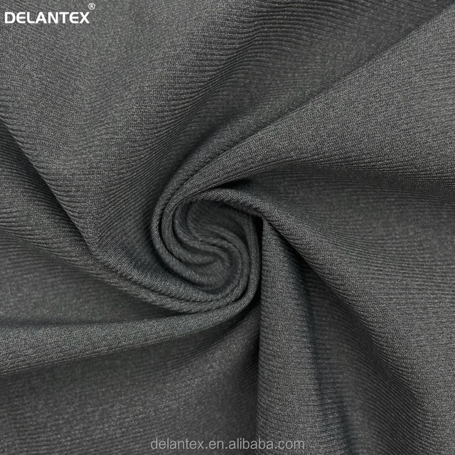 Delantex Custom Manufactured Fabric Four Way Stretch Spandex Nylon for Sportswear & Swimwear Breathable Plain Fabric