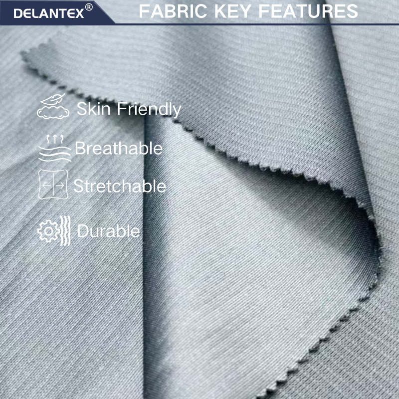 Delantex Half Light Yoga Clothing Fabric Wholesale