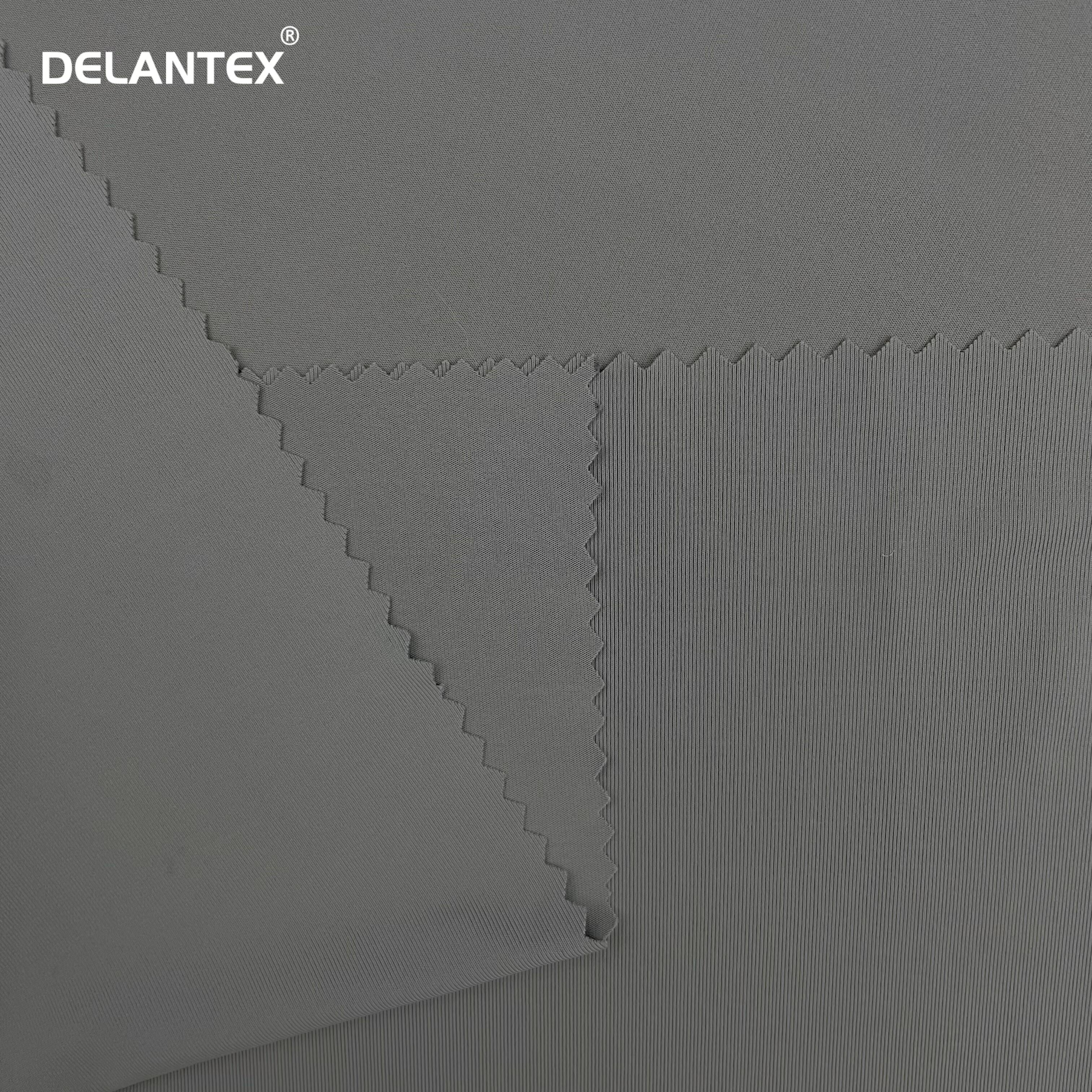Delantex High Quality Breathable 87% Nylon 13% Sqpandex Stretch Fabric for Activewear