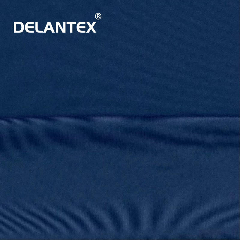 Delantex 200GSM High Elastic 90%Polyester 10%Spandex Fabric Four-Way-Stretch Fabric for Dress