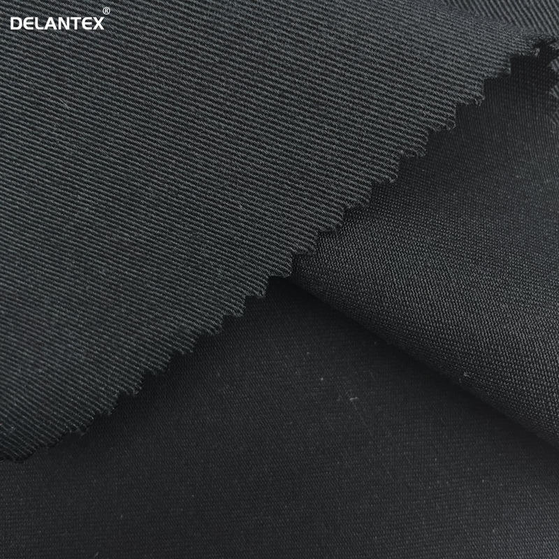 Delantex Durable Brown 65%polyester 35%Cotton Twill Workwear Fabric with Factory Price