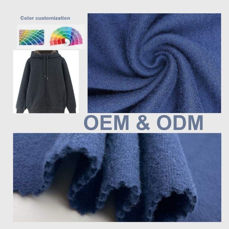 Delantex Two Sides Brushed One Side Anti-pilling Polar Fleece Fabric for Polar Jacket