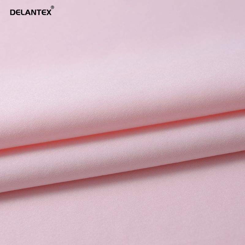 Delantex Wholesale 160cm 250g 95%Polyester 5%Spandex Stretch Knitted Scuba Air Layer Fabric for Bag Dress Free Sample