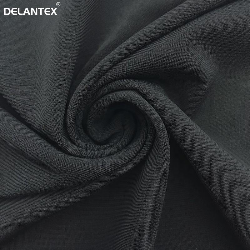 Delantex Wholesale 155CM 235GSM Stretch Polyester Spandex Brushed Fabric for Underwear