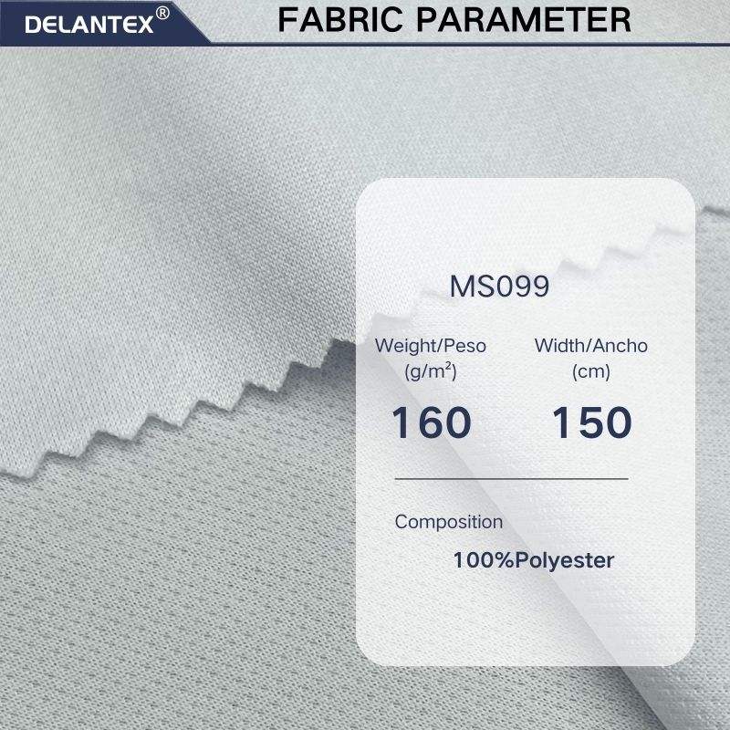 Delantex Polyester Brid Eye Mesh Fabric for Sport Shirt