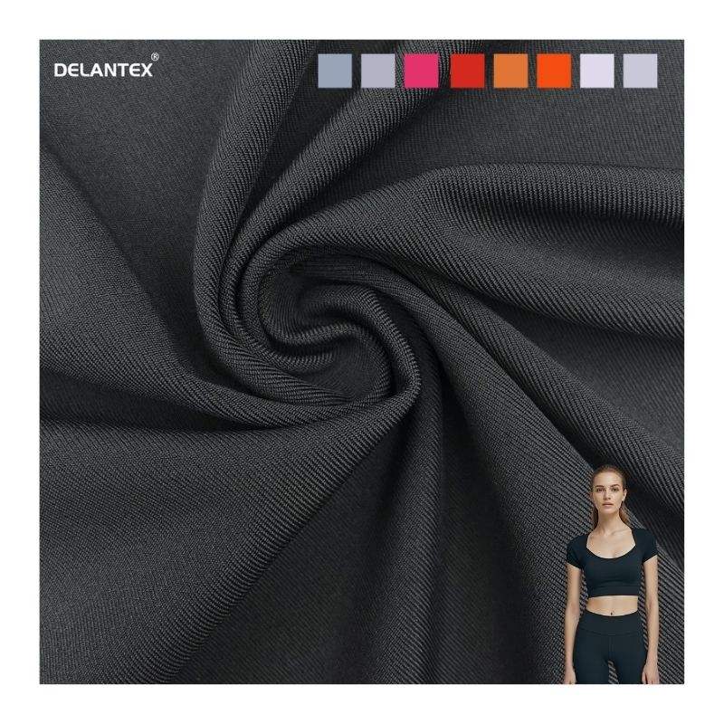 Delantex 160CM 180GSM Soft and Skin Friendly Yoga Fabric Customizable Colors and Specifications