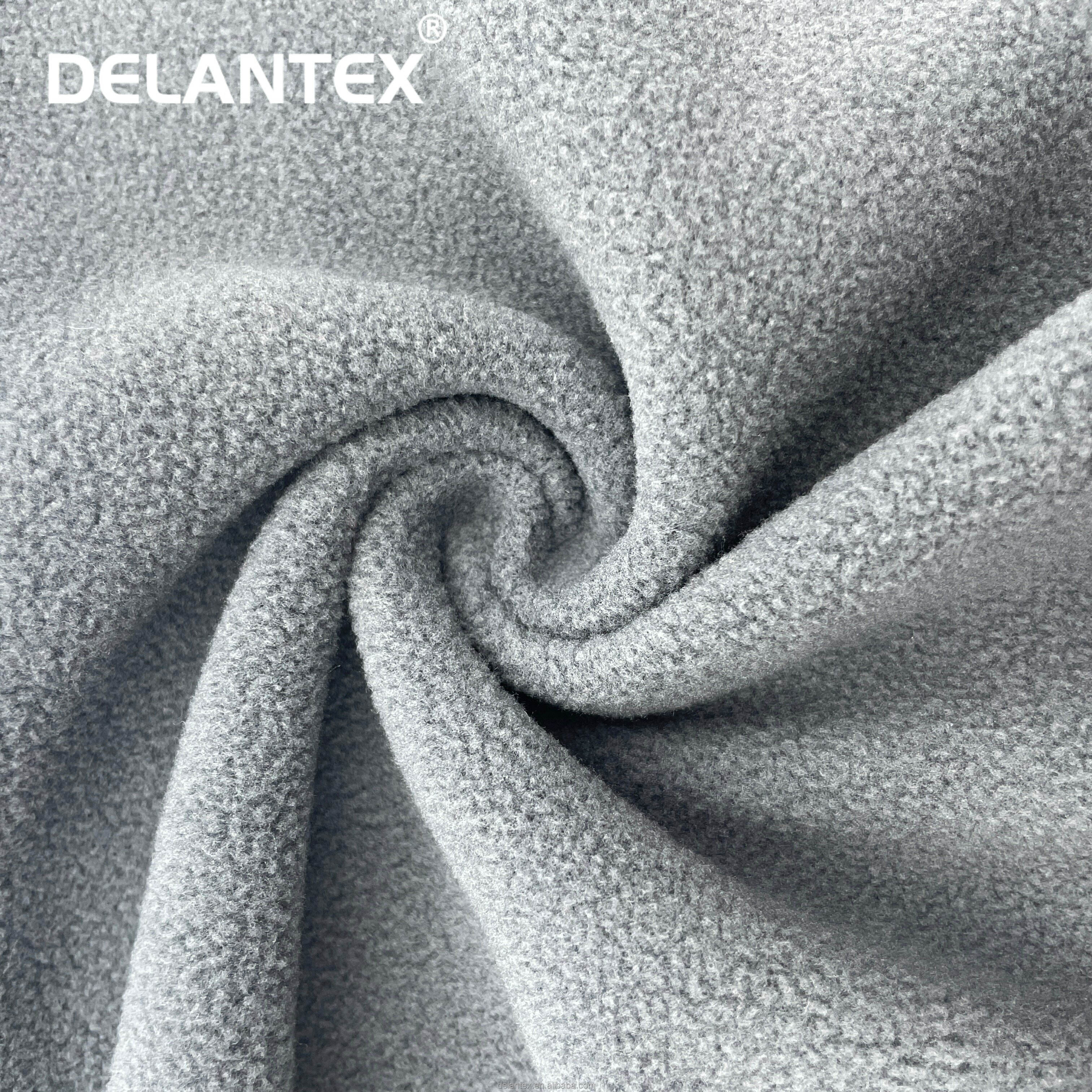 Delantex 2 Sides Brushed,1 Side Anti-pilling Polar Fleece Fabric for Garment